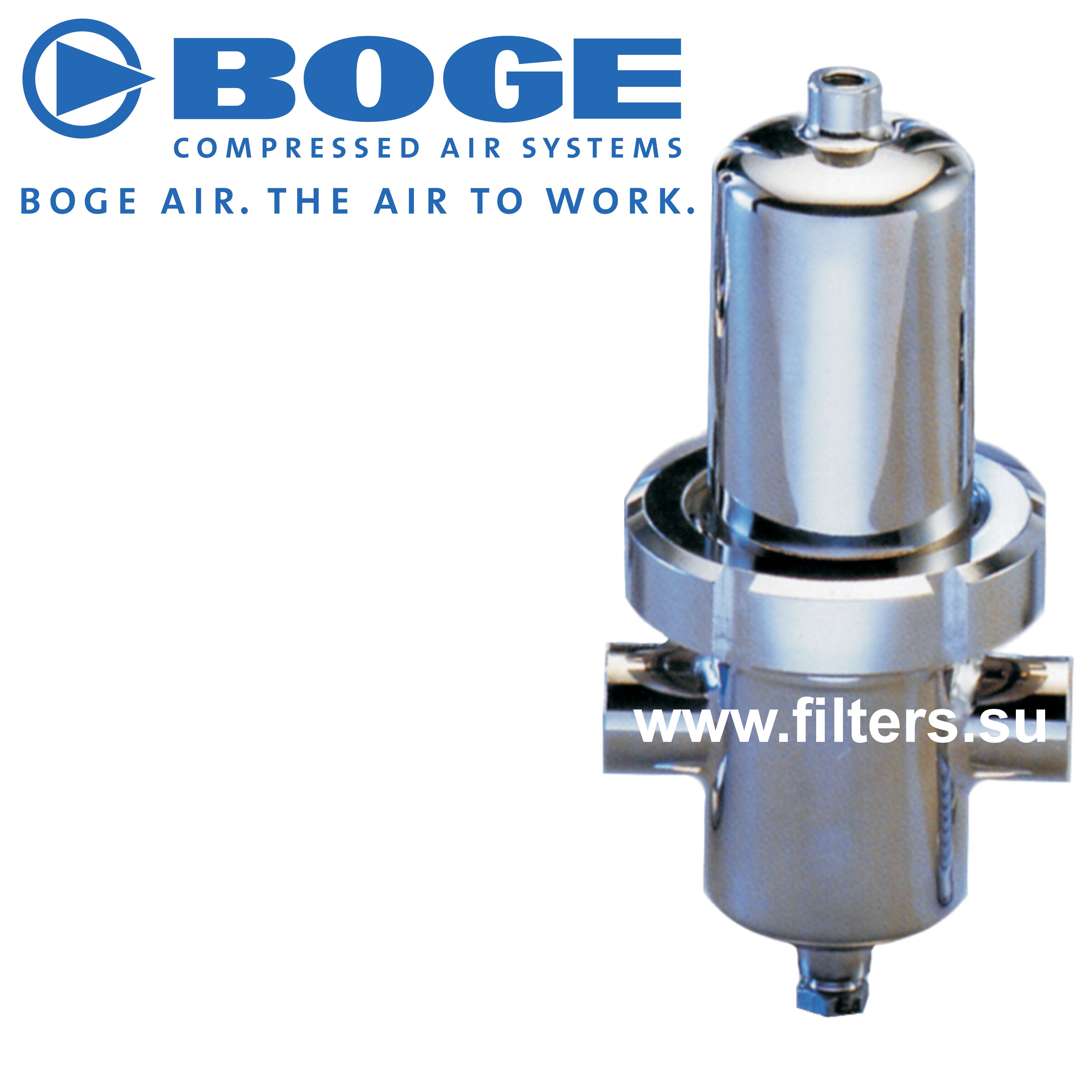 Фильтр стерильный (бактерицидный) Boge ST 50-2 (4,83 м3/мин; max 16 бар)